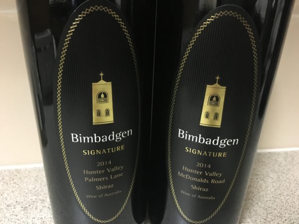 Bimbadgen Signature Series Shiraz 2014