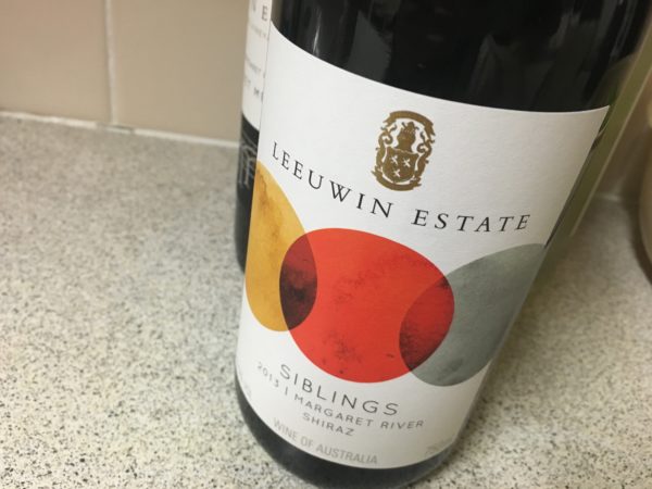 Leeuwin Estate Siblings Margaret River Shiraz 2013