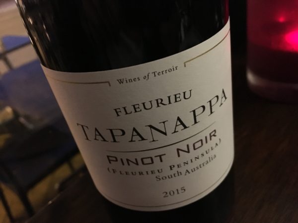 Tapanappa Fleurieu Peninsula Pinot Noir 2015