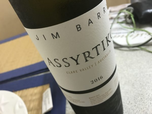 2016 Jim Barry Assyrtiko