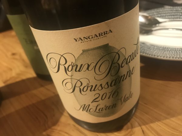  Yangarra Roux Beauté Roussanne 2016