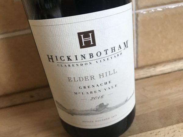 Hickinbotham Elder Hill Grenache 2016