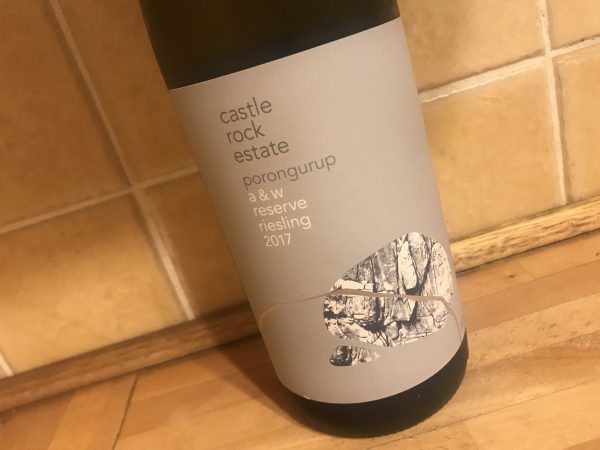 Castle Rock Estate A & W Reserve Riesling 2017