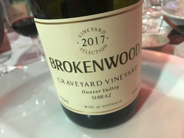 Brokenwood Graveyard Shiraz 2017