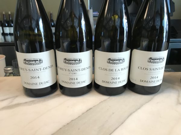 Flight 2 - 2014 vintage through a Dujac prism