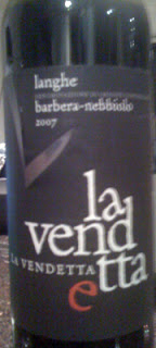 La Vendetta Barbera Nebbiolo 2007