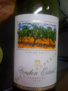 Vinden Estate Verdelho 2011