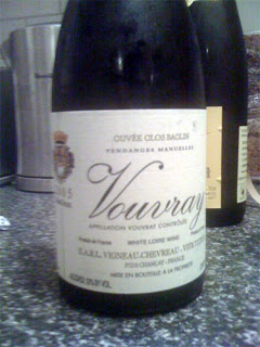 Domaine de Vigneau-Chevreau Vouvray Cuvée Clos Baglin 2005