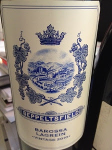 Seppeltsfield Lagrein 2010