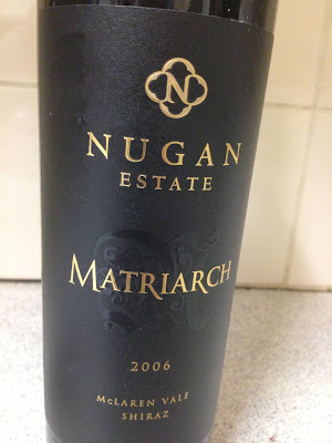 A flashback wine: Nugan Matriarch Shiraz 2006