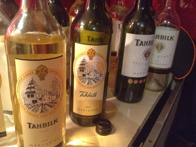 From the notebook treasure-trove: Tahbilk verticals