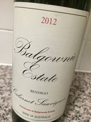A brilliant flash from the past: Balgownie Estate Bendigo Cabernet Sauvignon 2012