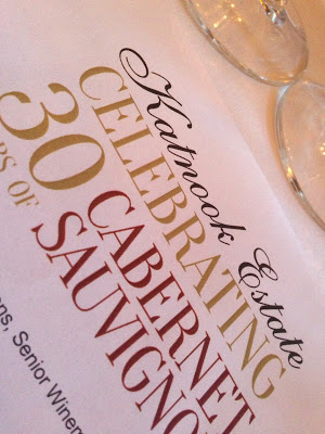 Katnook Estate Cabernet vertical: 1981 – 2011