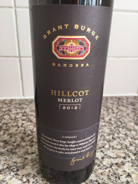 Grant Burge Hillcot Barossa Merlot 2012