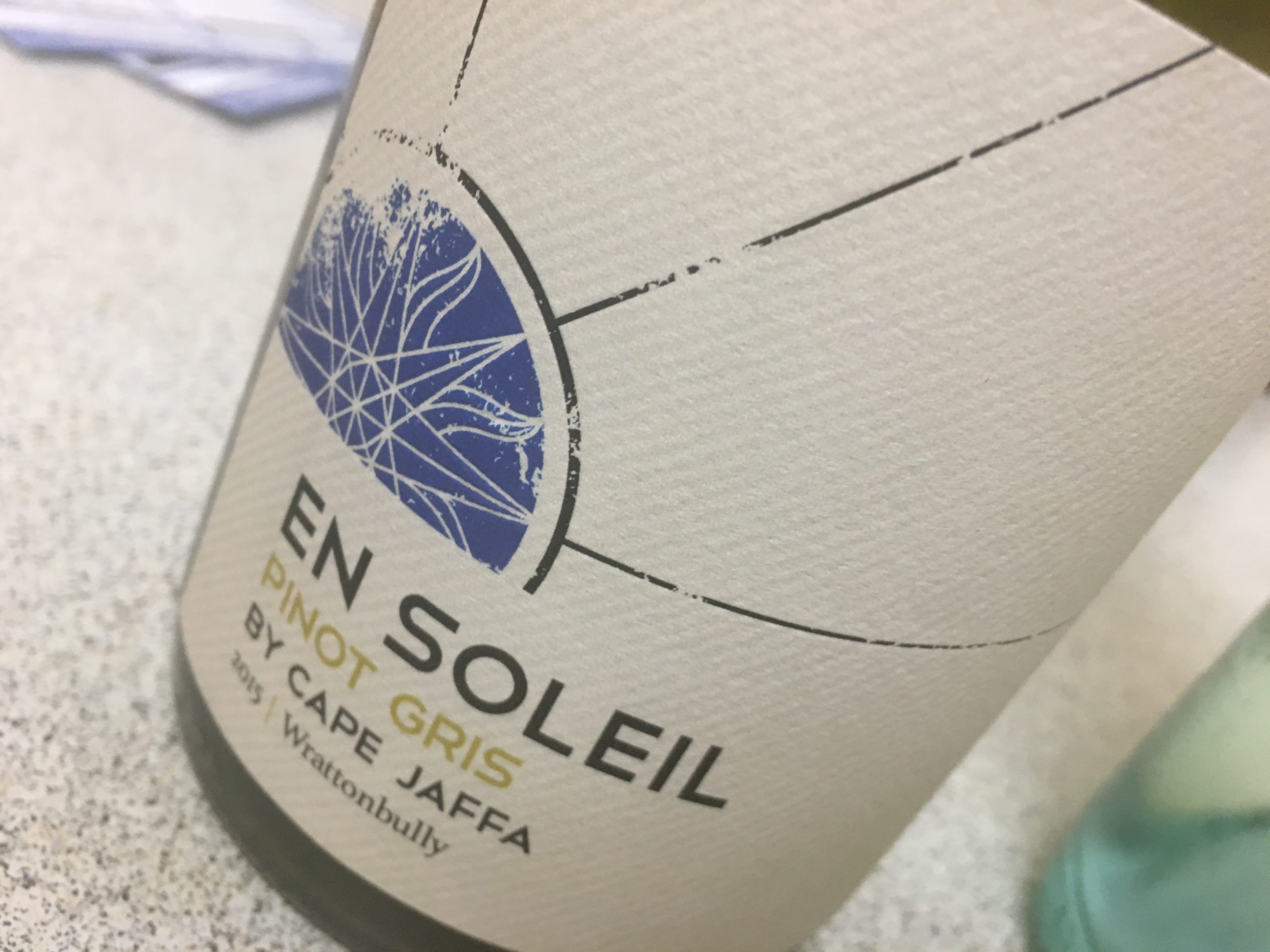 Cape Jaffa En Soleil Wrattonbully Pinot Gris 2015