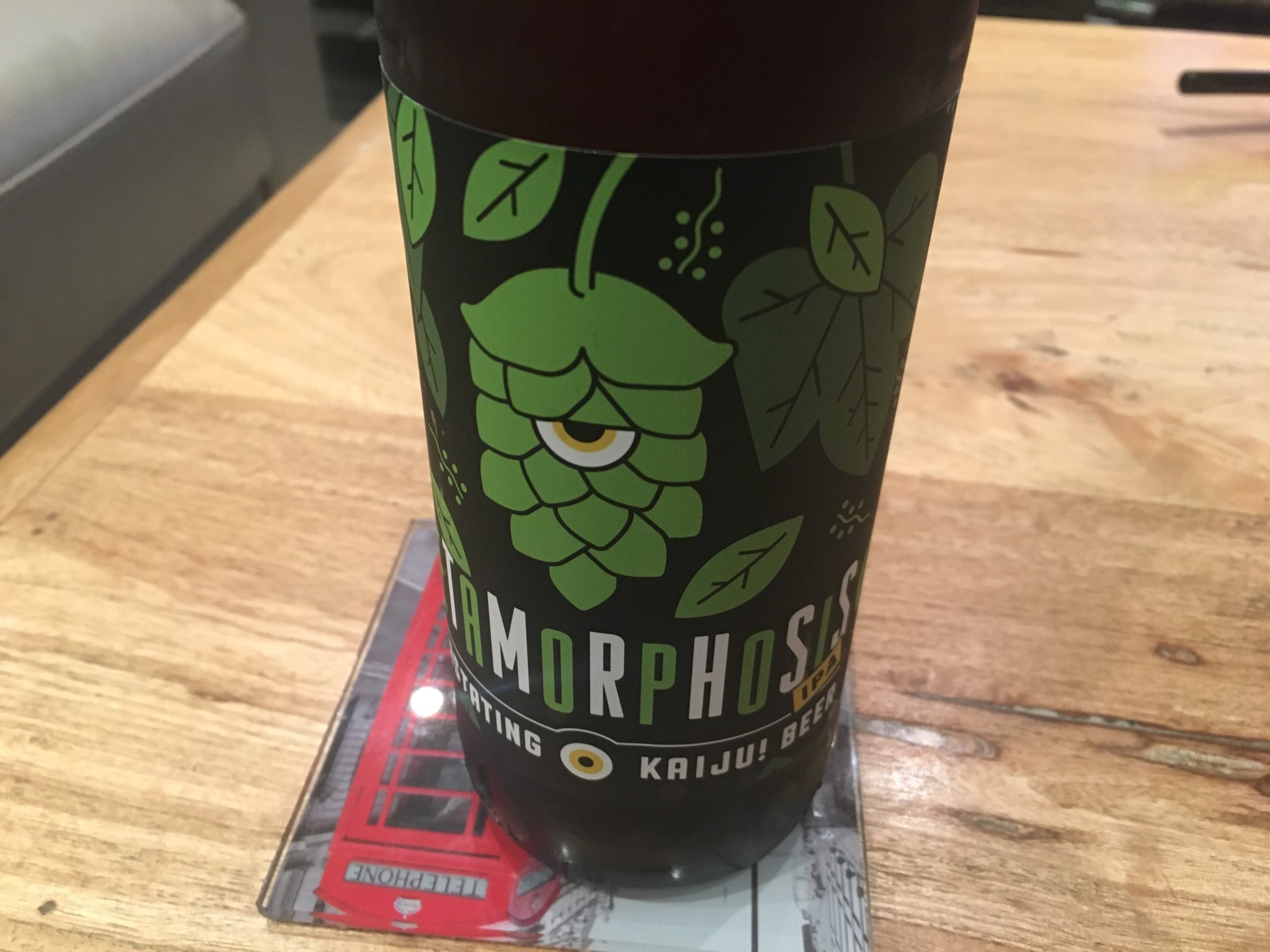 BEER: Kaiju! Beer Metamorphosis IPA