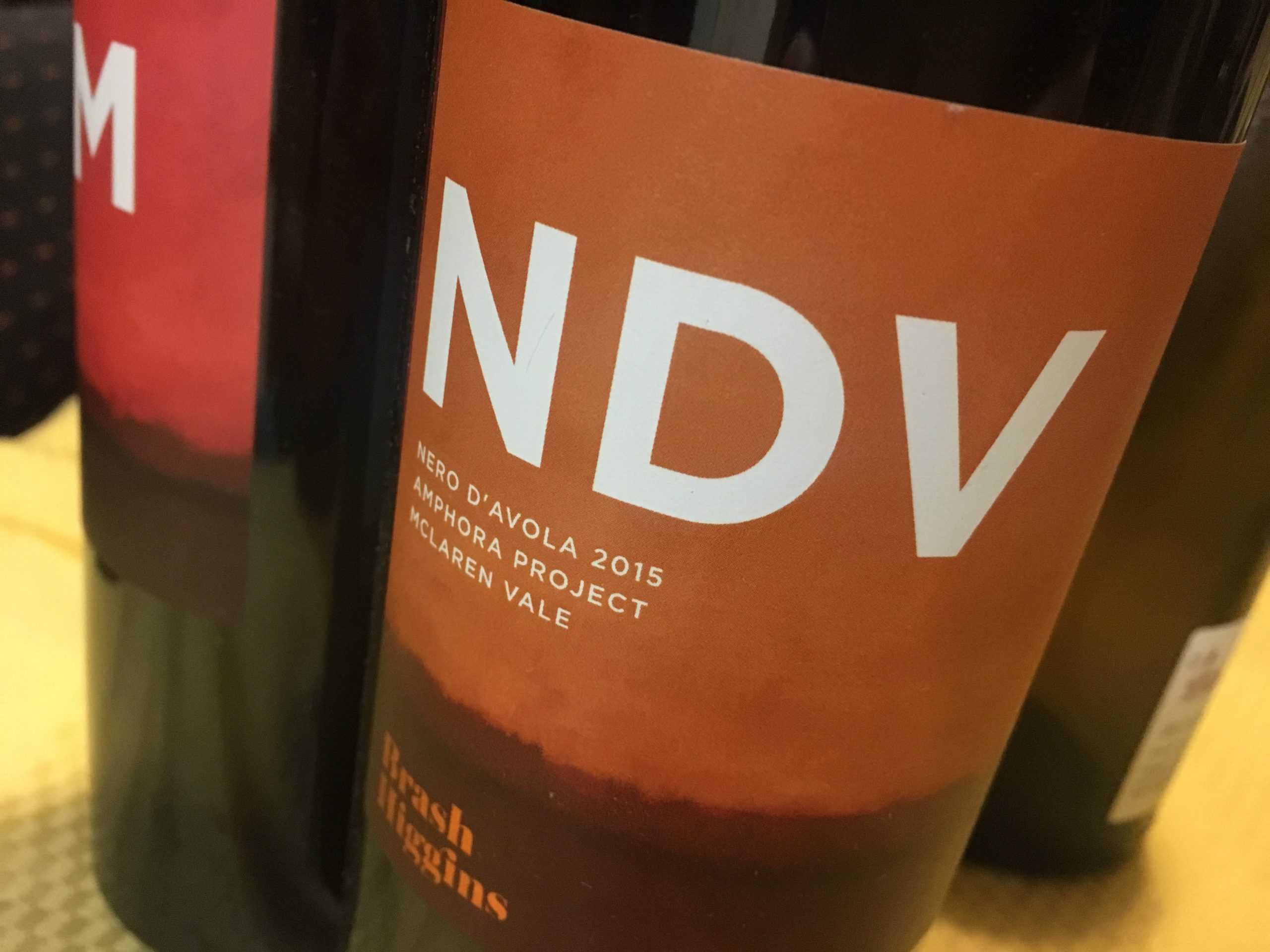 Brash Higgins new 2015 Nero d’Avola and GR/M