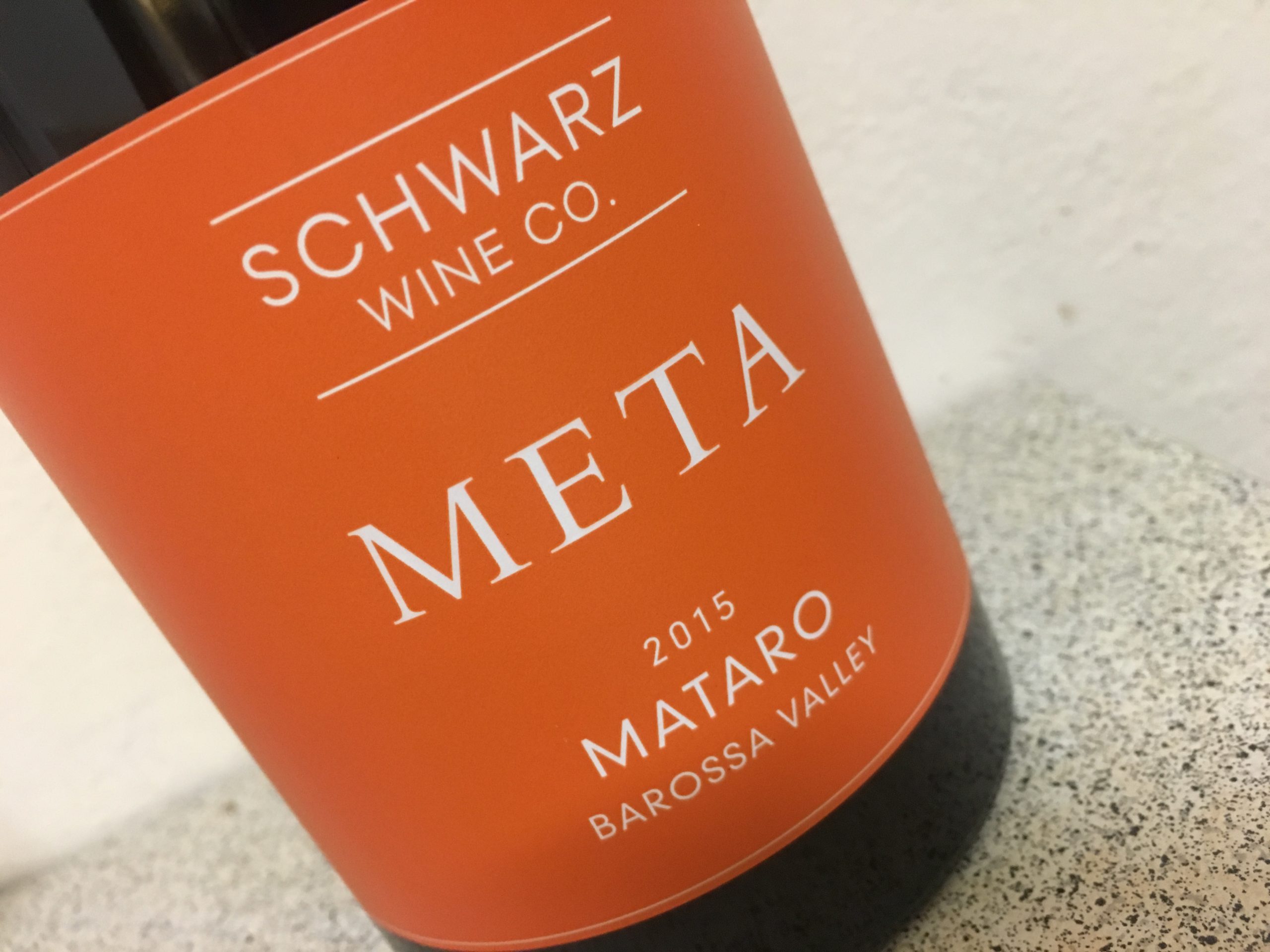 Another great Barossa Mataro – Schwarz Meta Mataro 2015