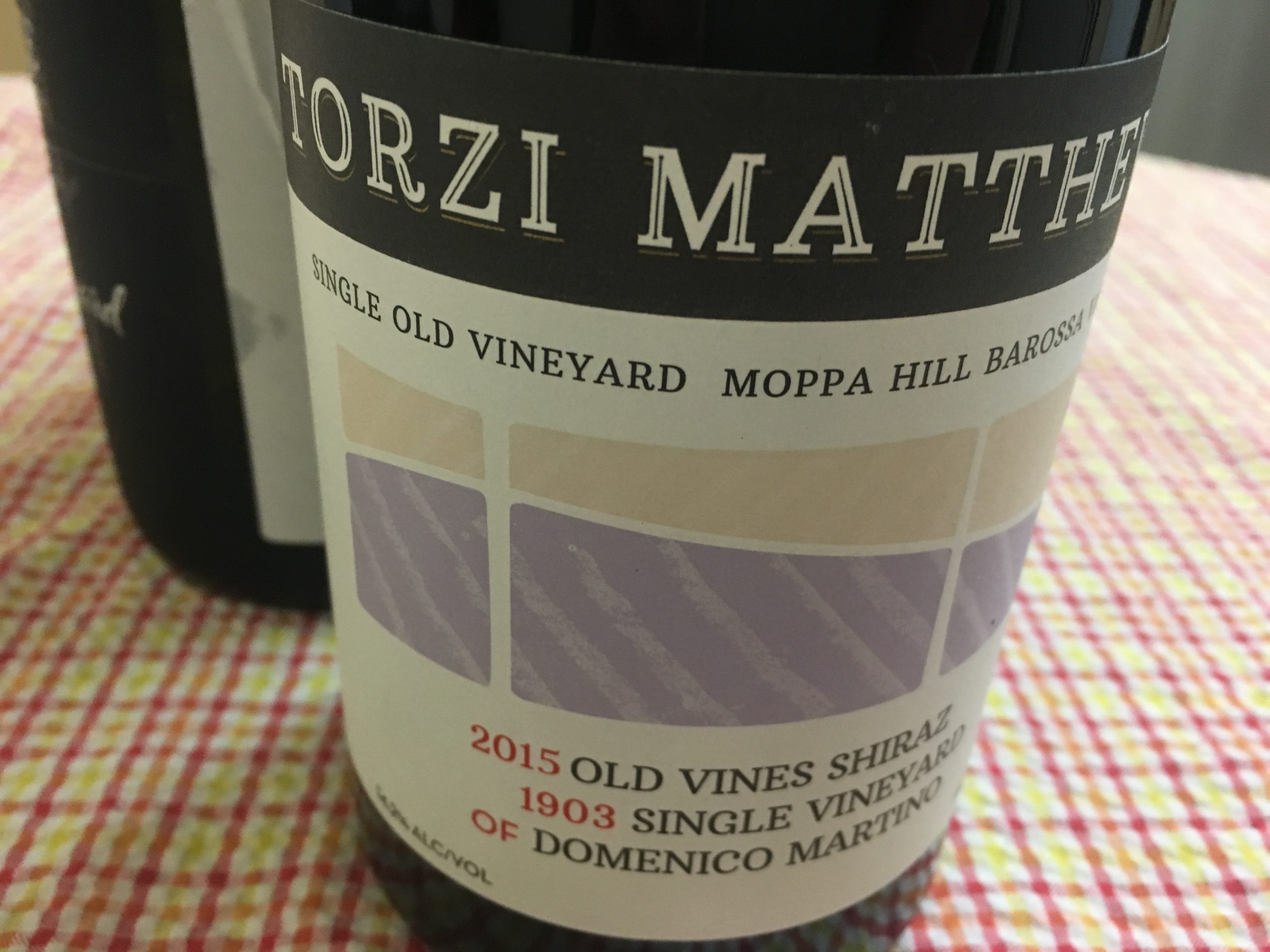 Torzi Matthews 1903 Old Vines Barossa Shiraz 2015