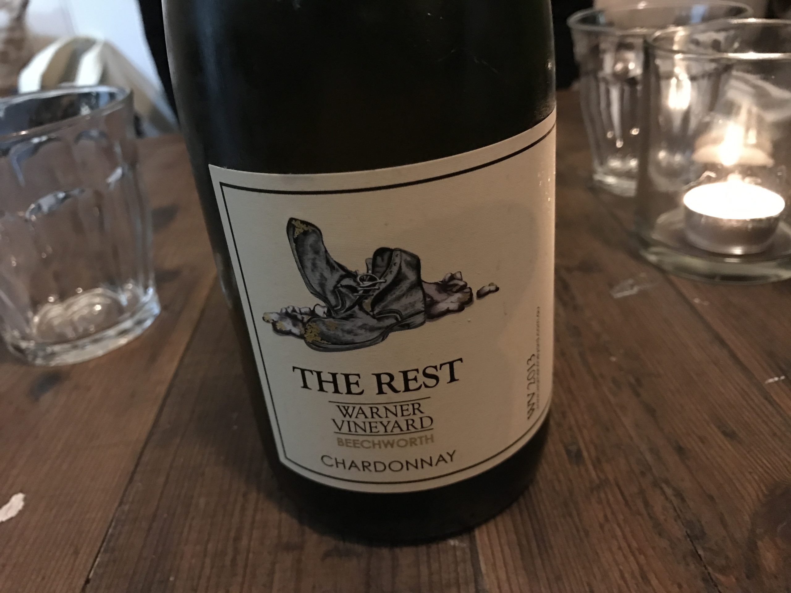 Beechworth Chardonnay glory from the Warner Vineyard