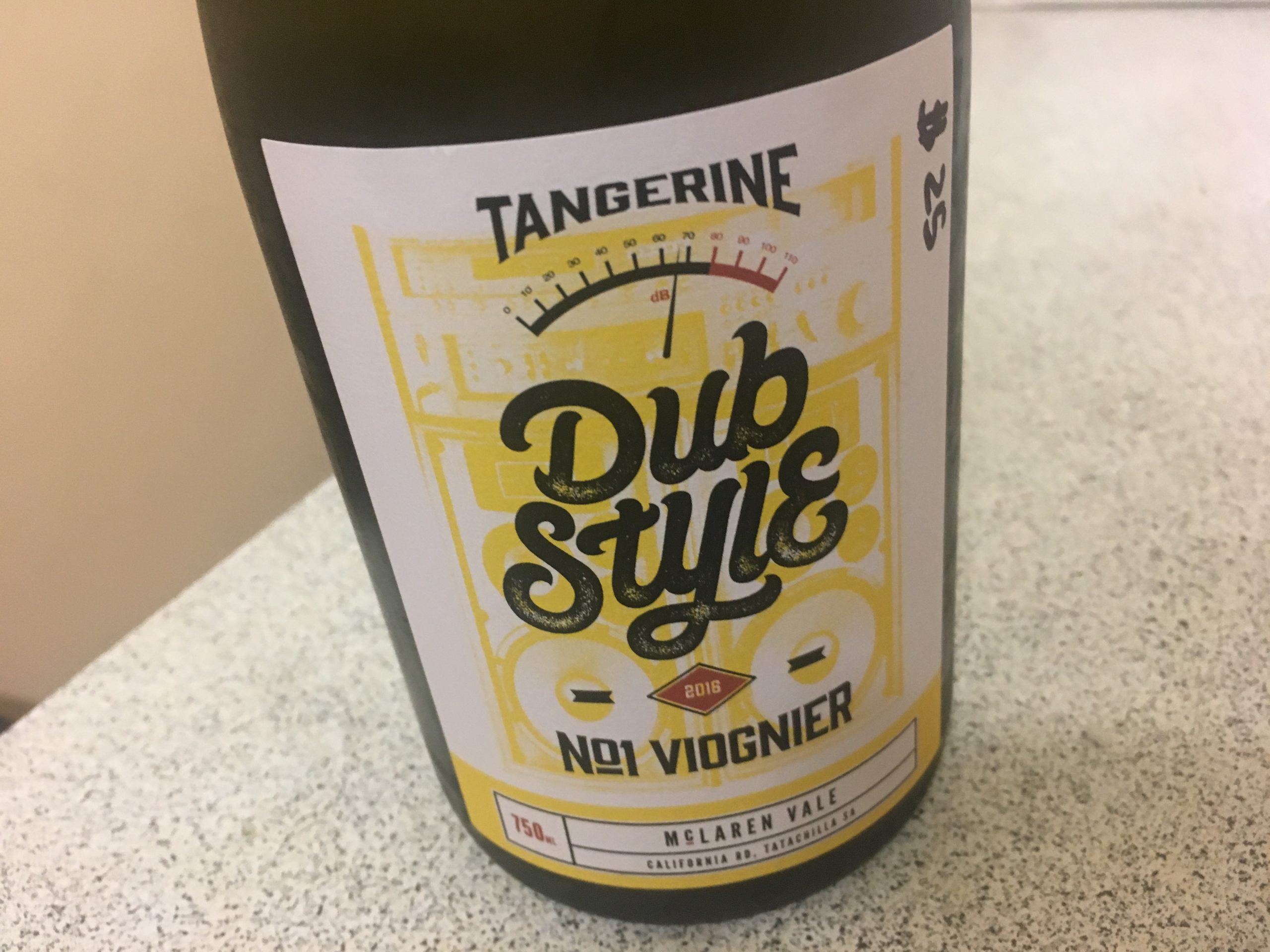 Dub Style No.1 Tangerine McLaren Vale Viognier 2016
