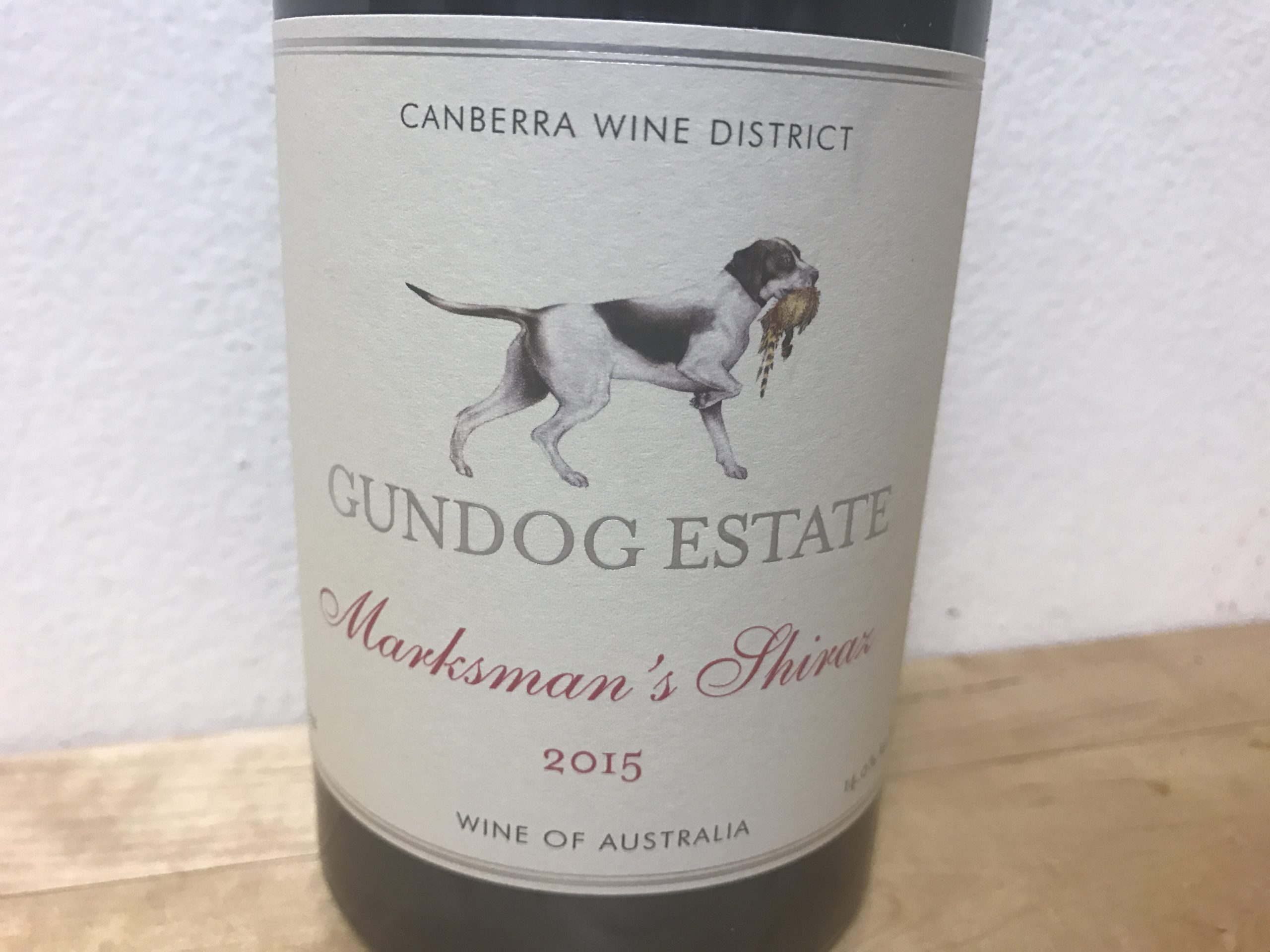 Gundog Estate Semillon 2016 collection + 2015 Canberra and Hilltops Shiraz interlopers