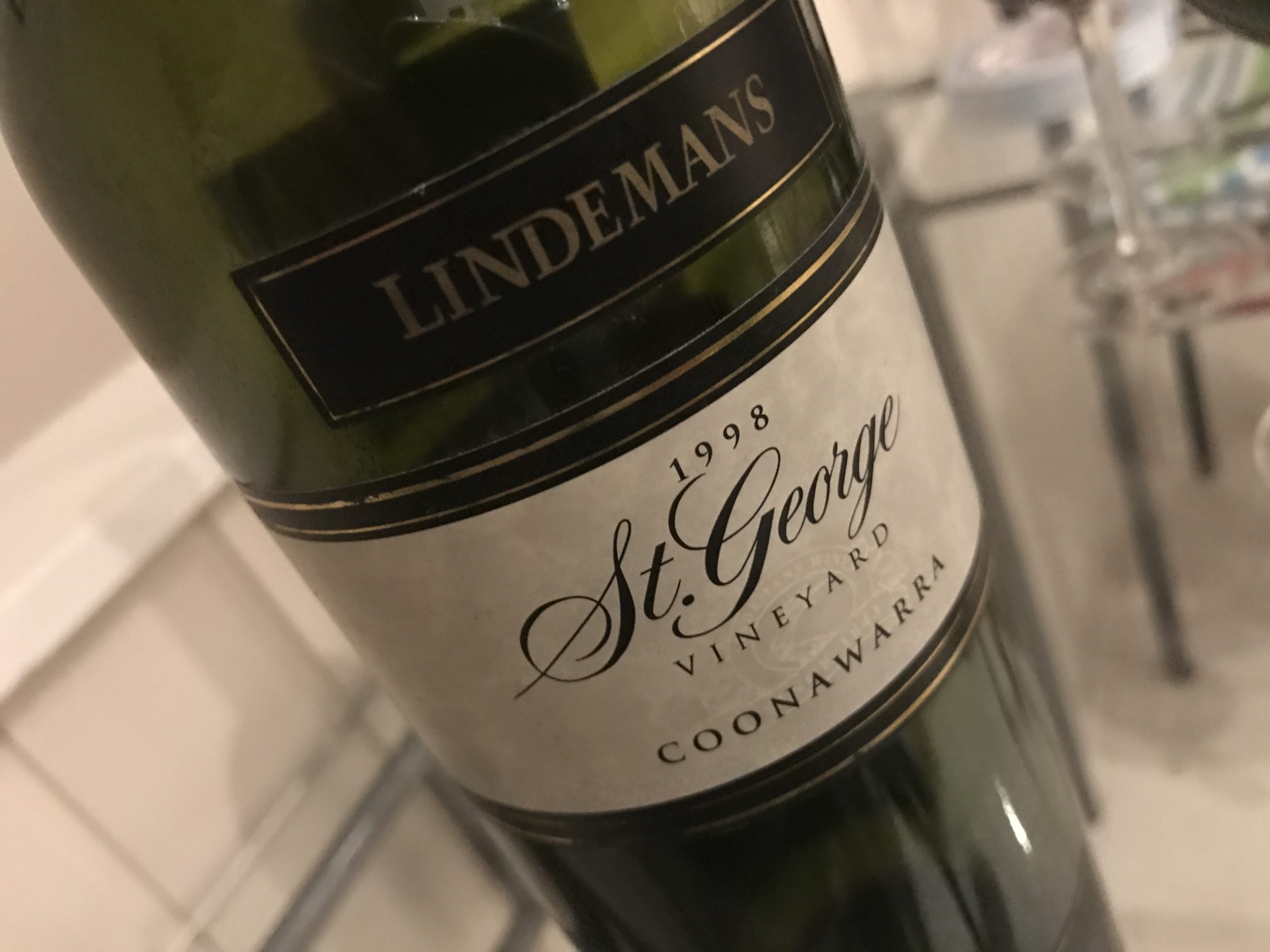 Lindemans St George Cabernet Sauvignon 1998