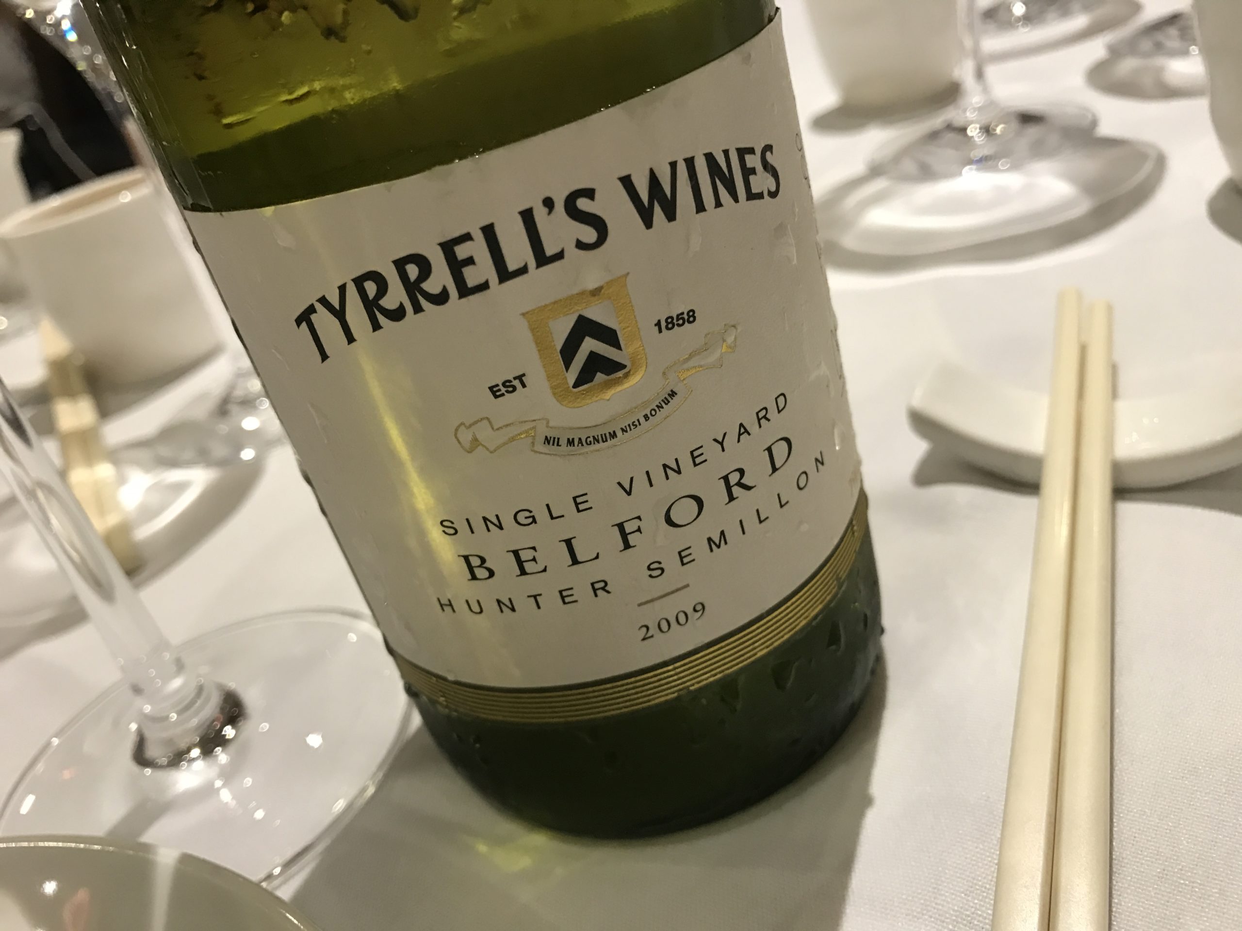 Tyrrell's Belford Semillon 2009