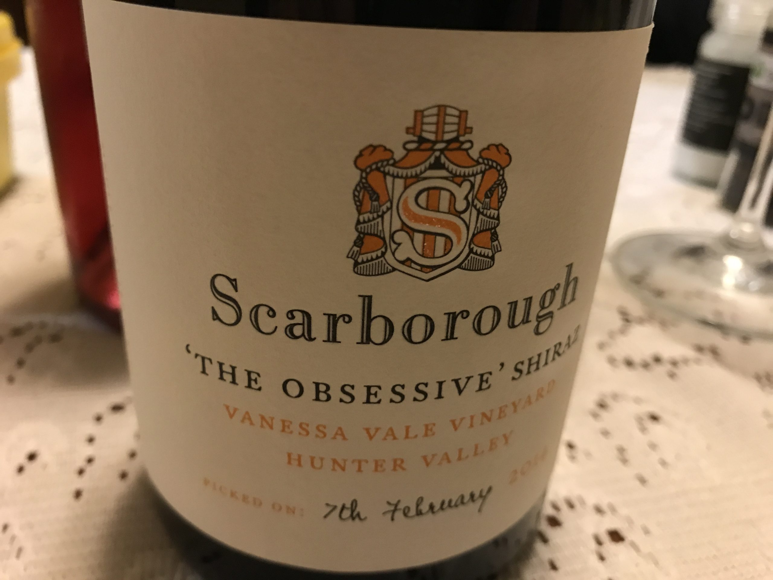Scarborough The Obsessive Shiraz 2014
