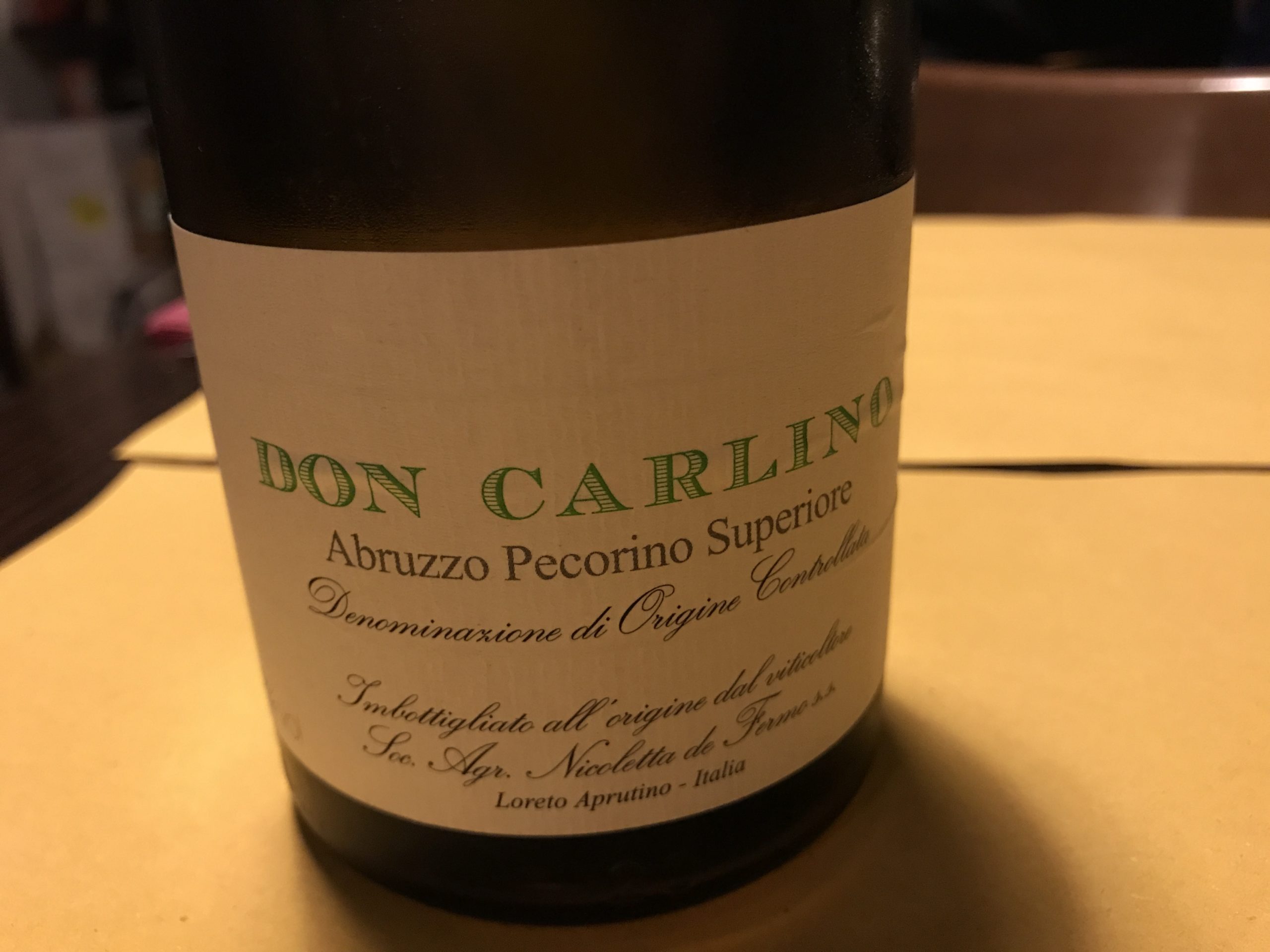 De Fermo Pecorino d'Abruzzo Superiore 2015
