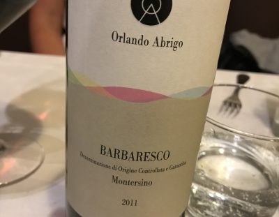 Orlando Abrigo Barbaresco Montersino 2011