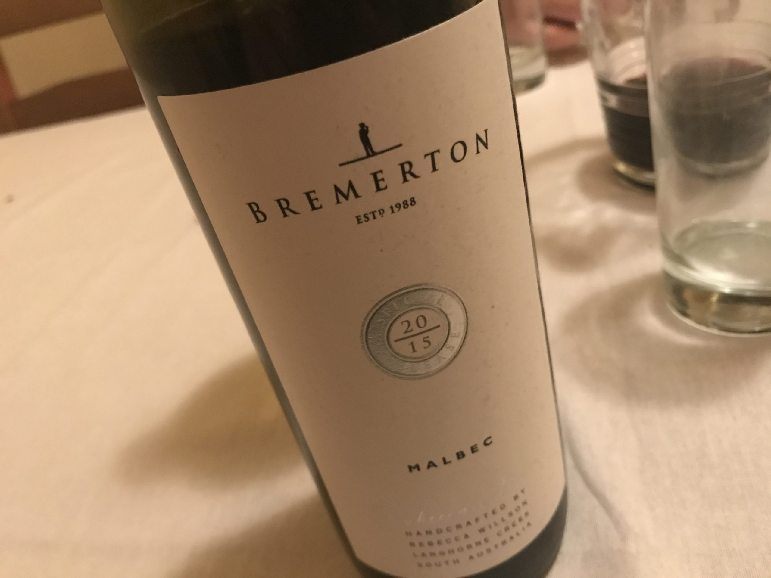 Bremerton Langhorne Creek Malbec 2015