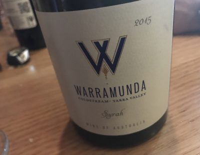 Warramunda Syrah 2015