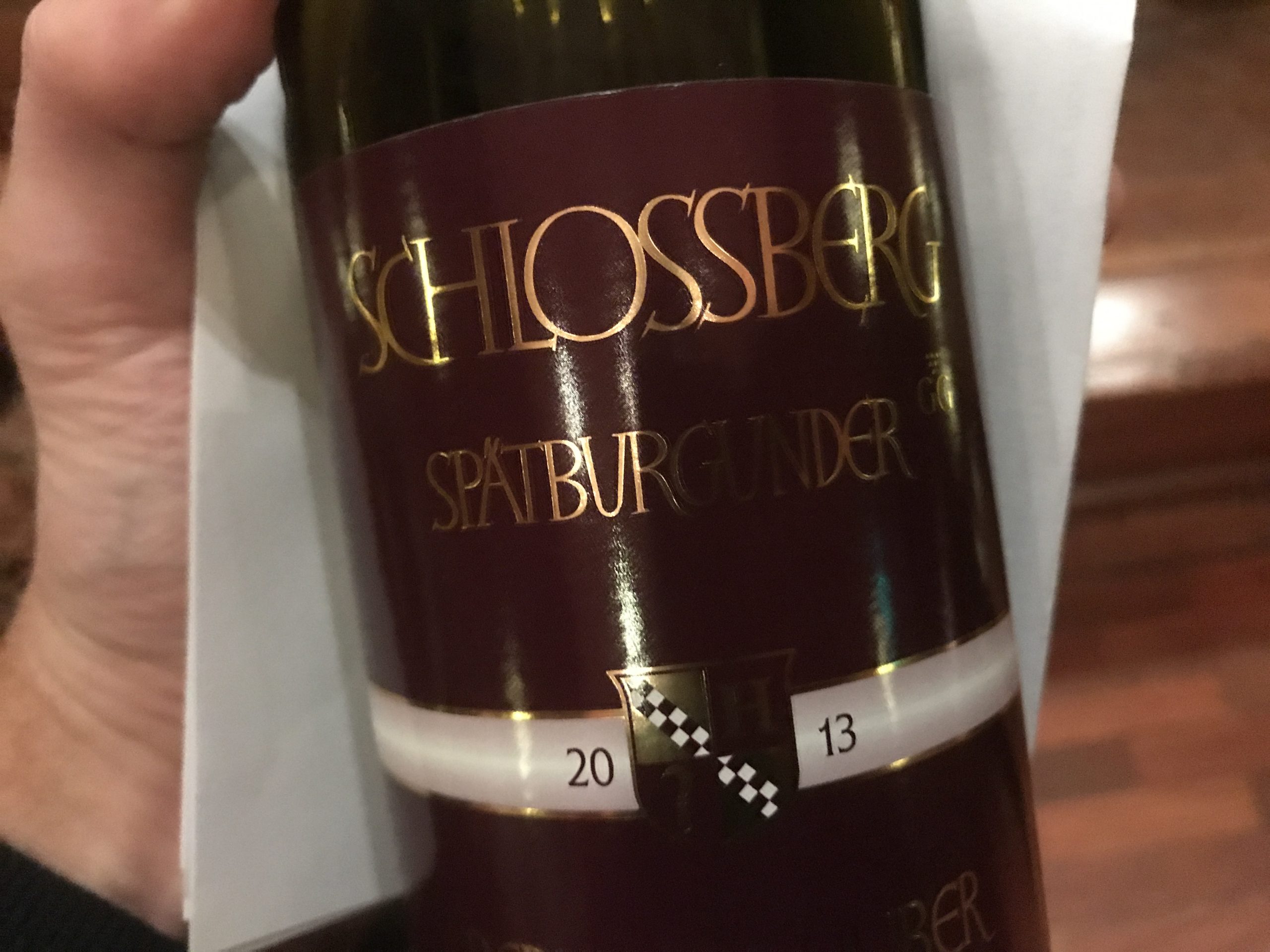Eye-opening superstar German Pinot Noir lineup from Huber