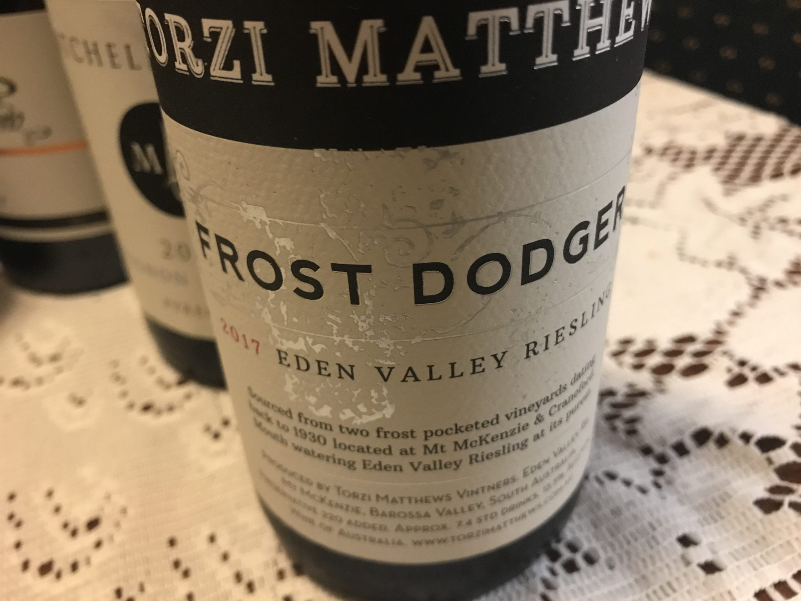 Torzi Matthews Frost Dodger Riesling 2017