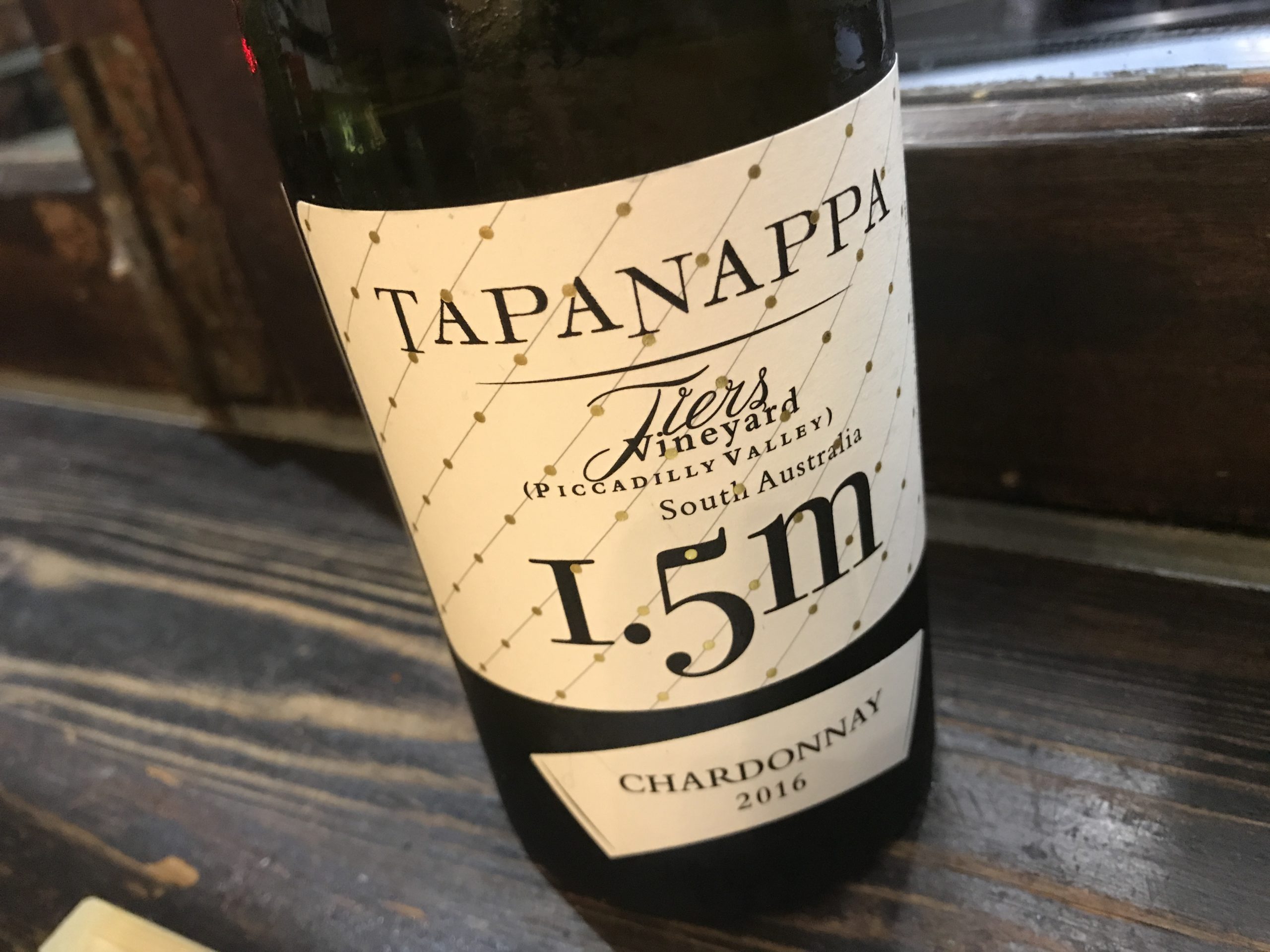 Chardonnay, glorious (2016 Tapanappa) Chardonnay