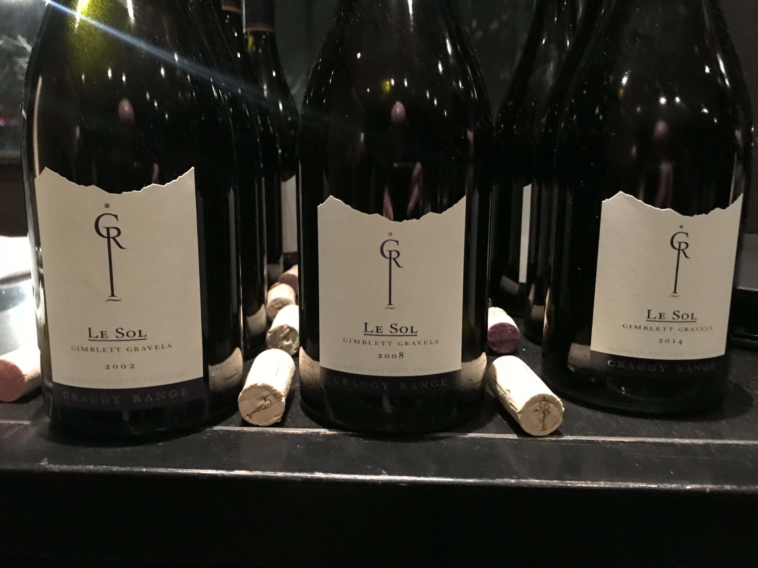 Craggy Range Le Sol Syrah 2002-2016 vertical – a massive style evolution