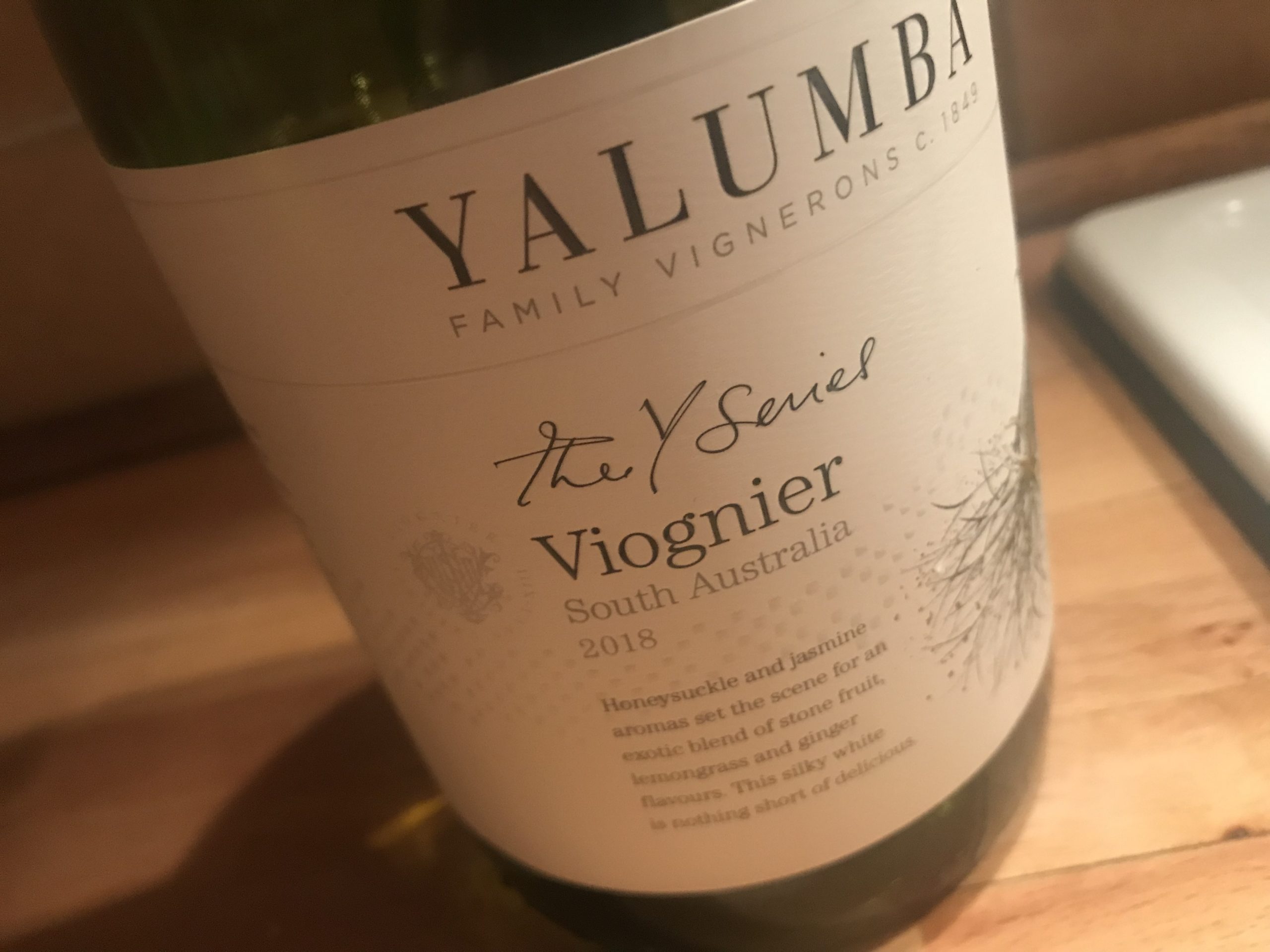 Yalumba Y Series Viognier 2018