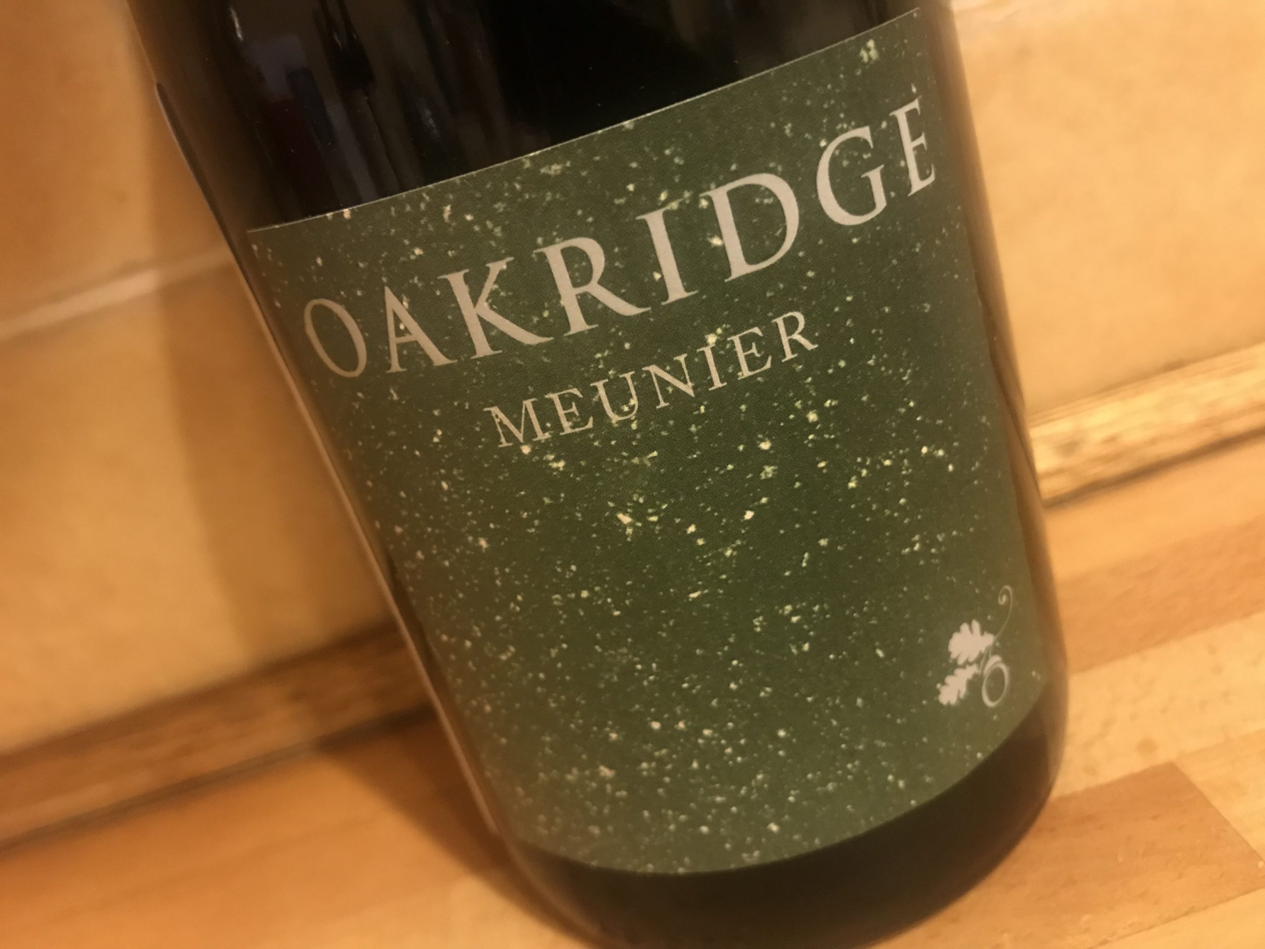 An utterly delicious light red: Oakridge’s new 2018 Meunier