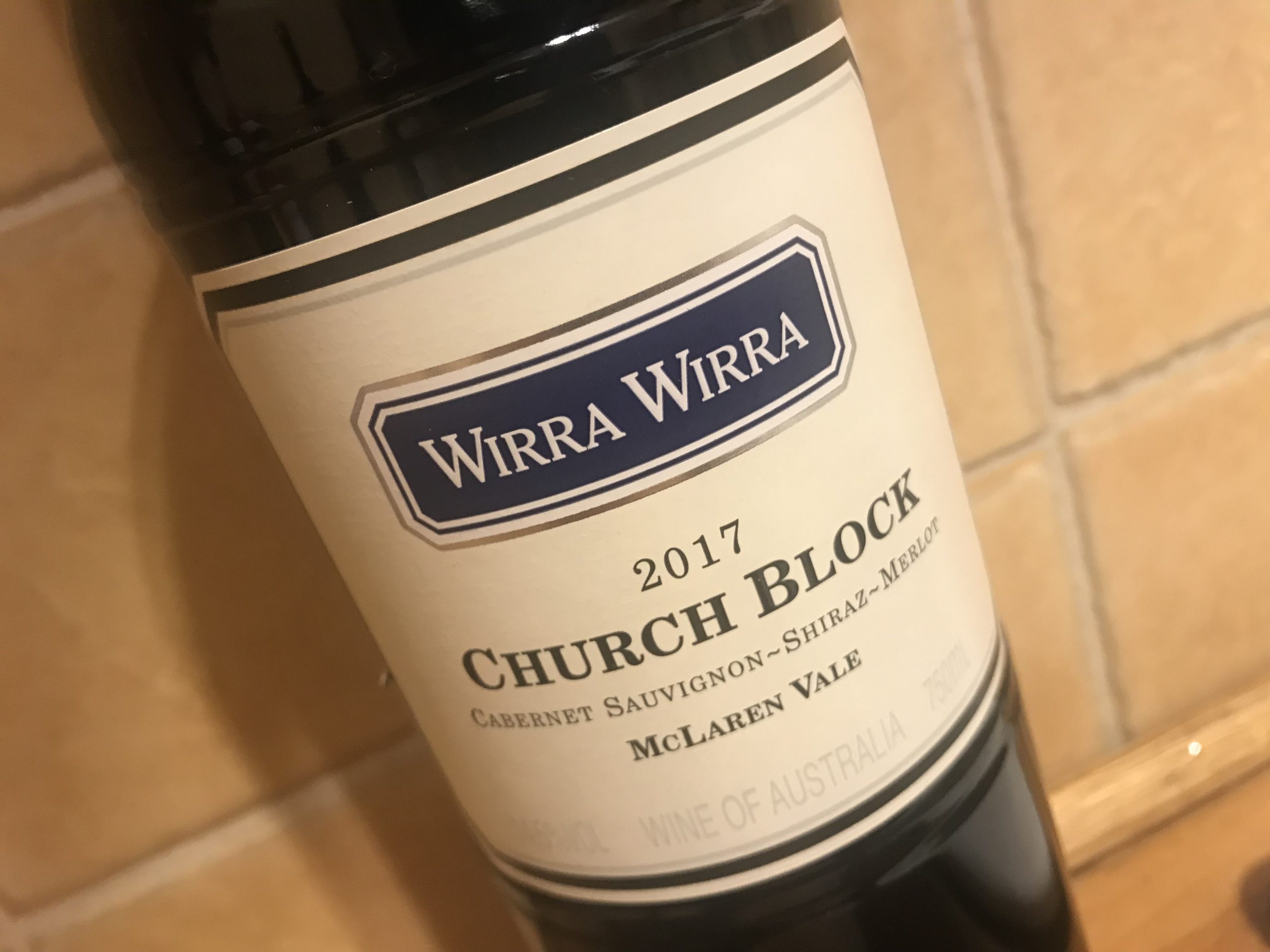 Wirra Wirra Church Block 2017