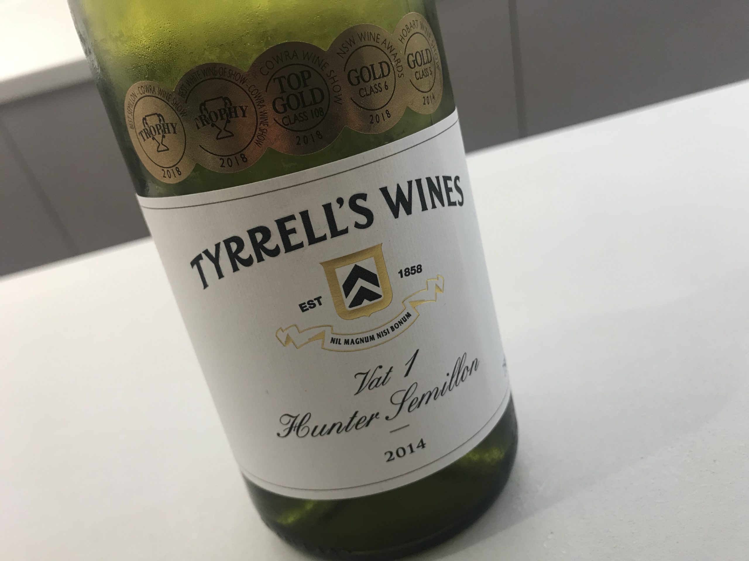 Another benchmark release: Tyrrell’s Vat 1 Semillon 2014