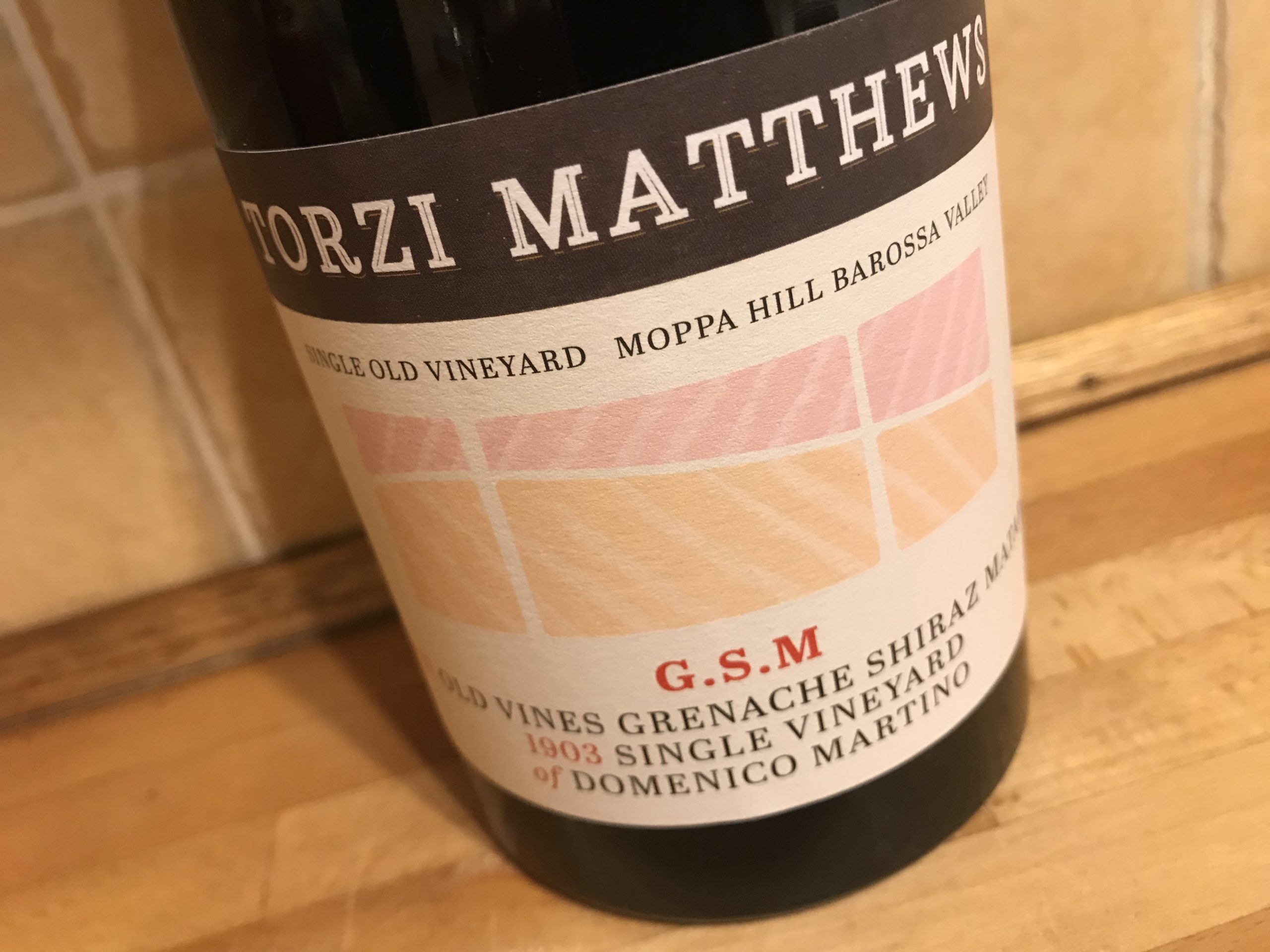 Torzi Matthews 1903 Old Vines Grenache Shiraz Mataro 2017