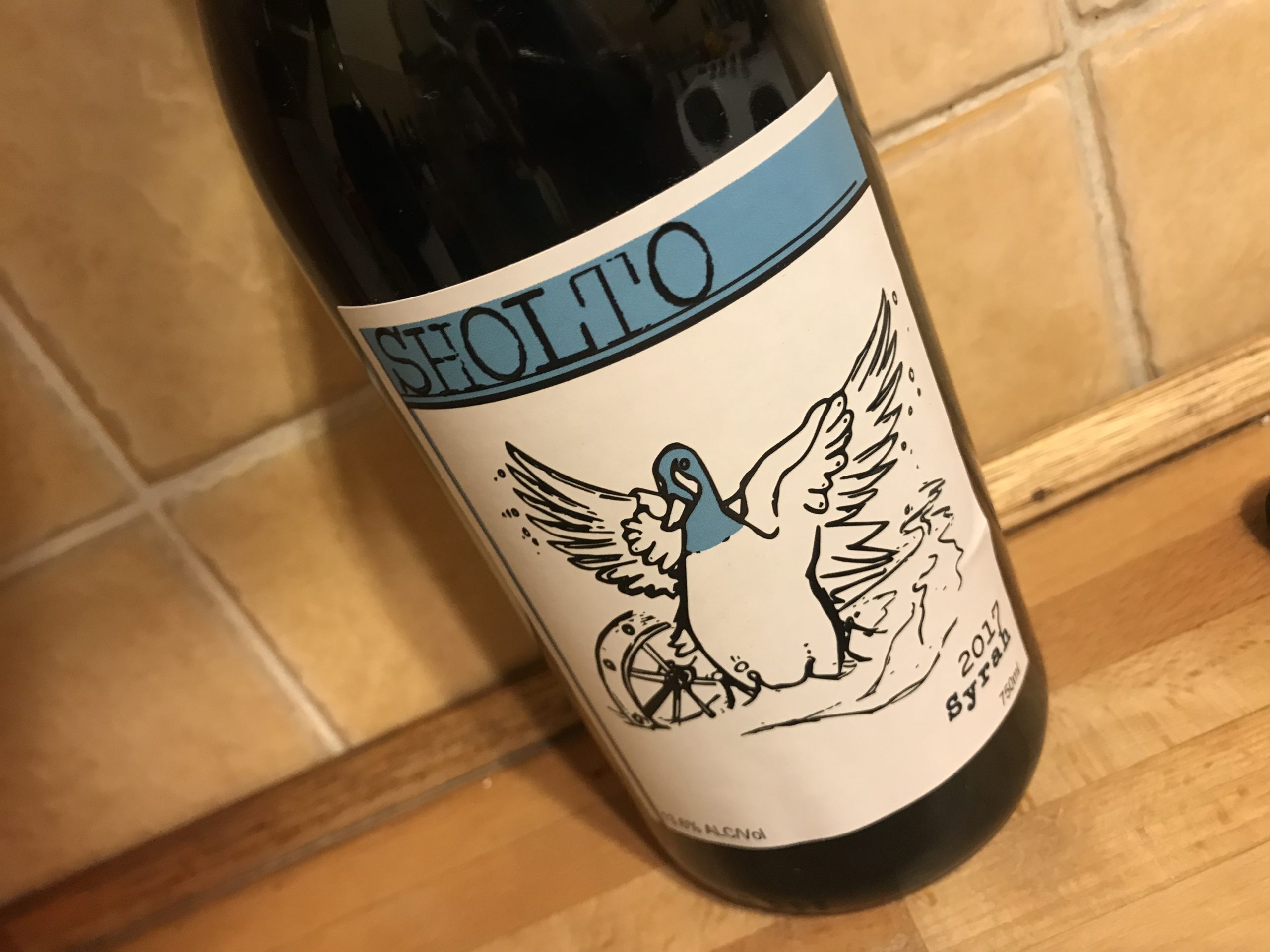 Sholto Syrah 2017 and the taste of my (rubbish) first wine