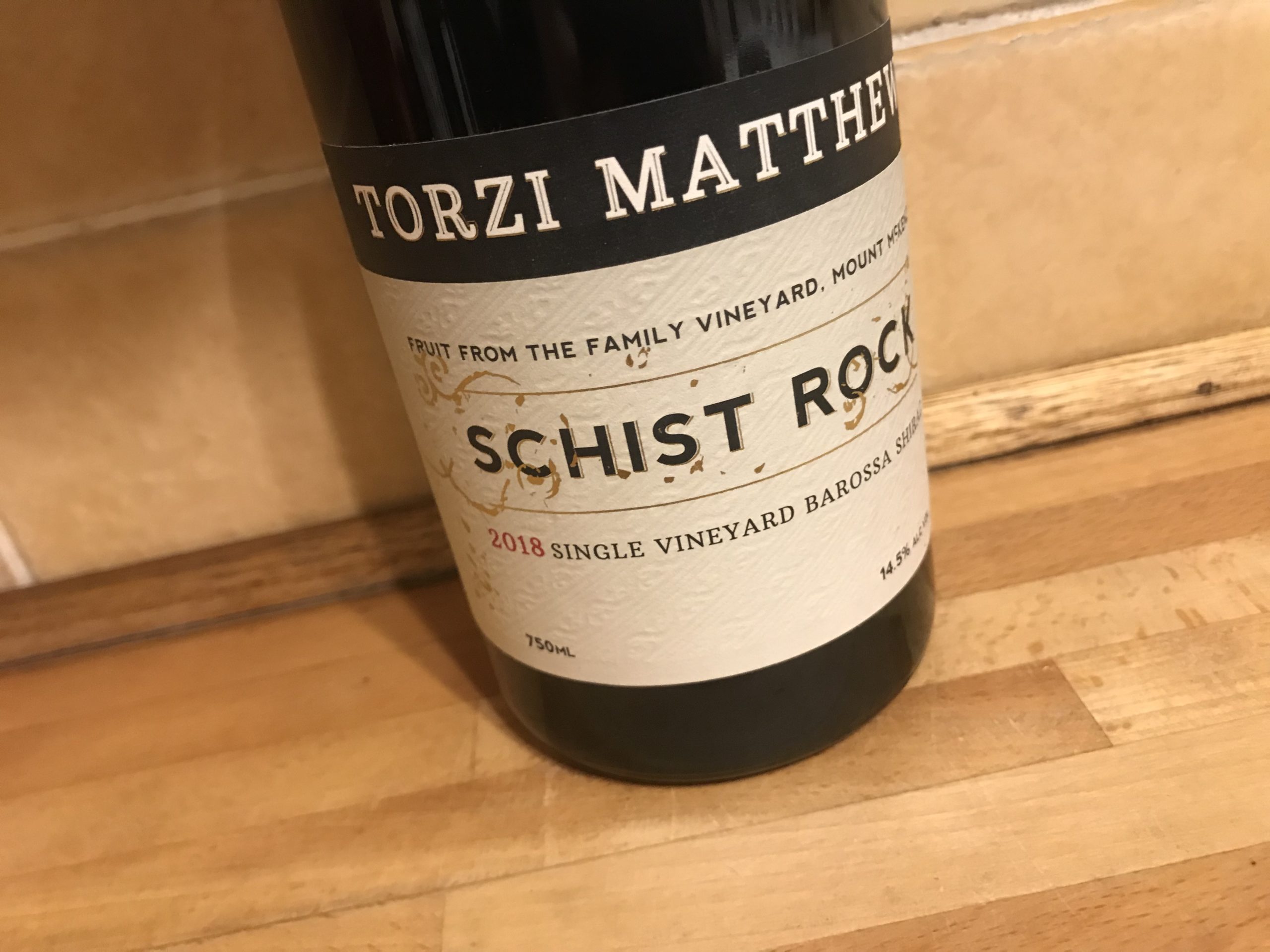 Torzi Matthews Schist Rock Shiraz 2018