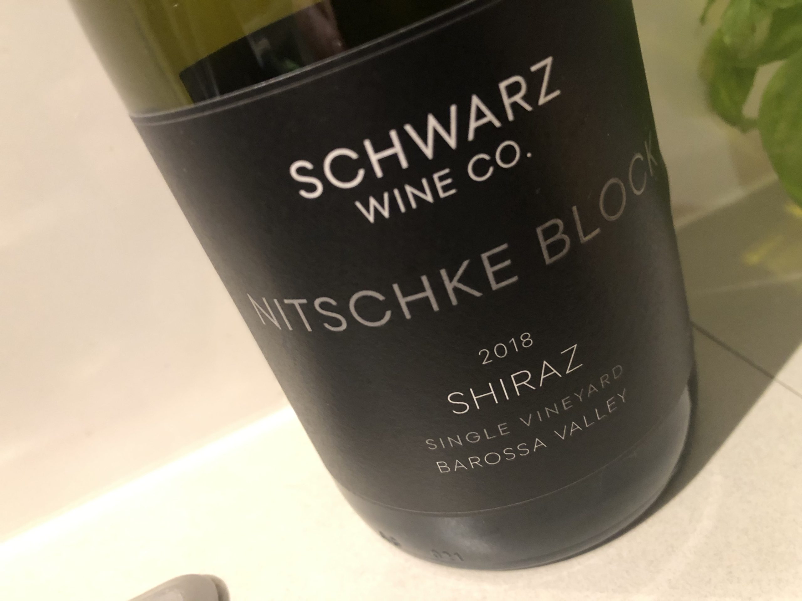 Schwarz Wine Co. Nitschke Block Shiraz 2018