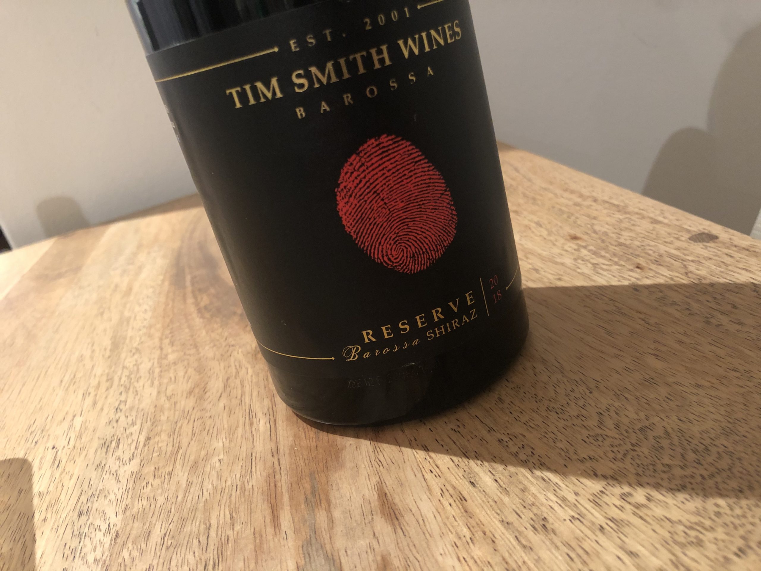 Tim Smith Reserve Shiraz 2018