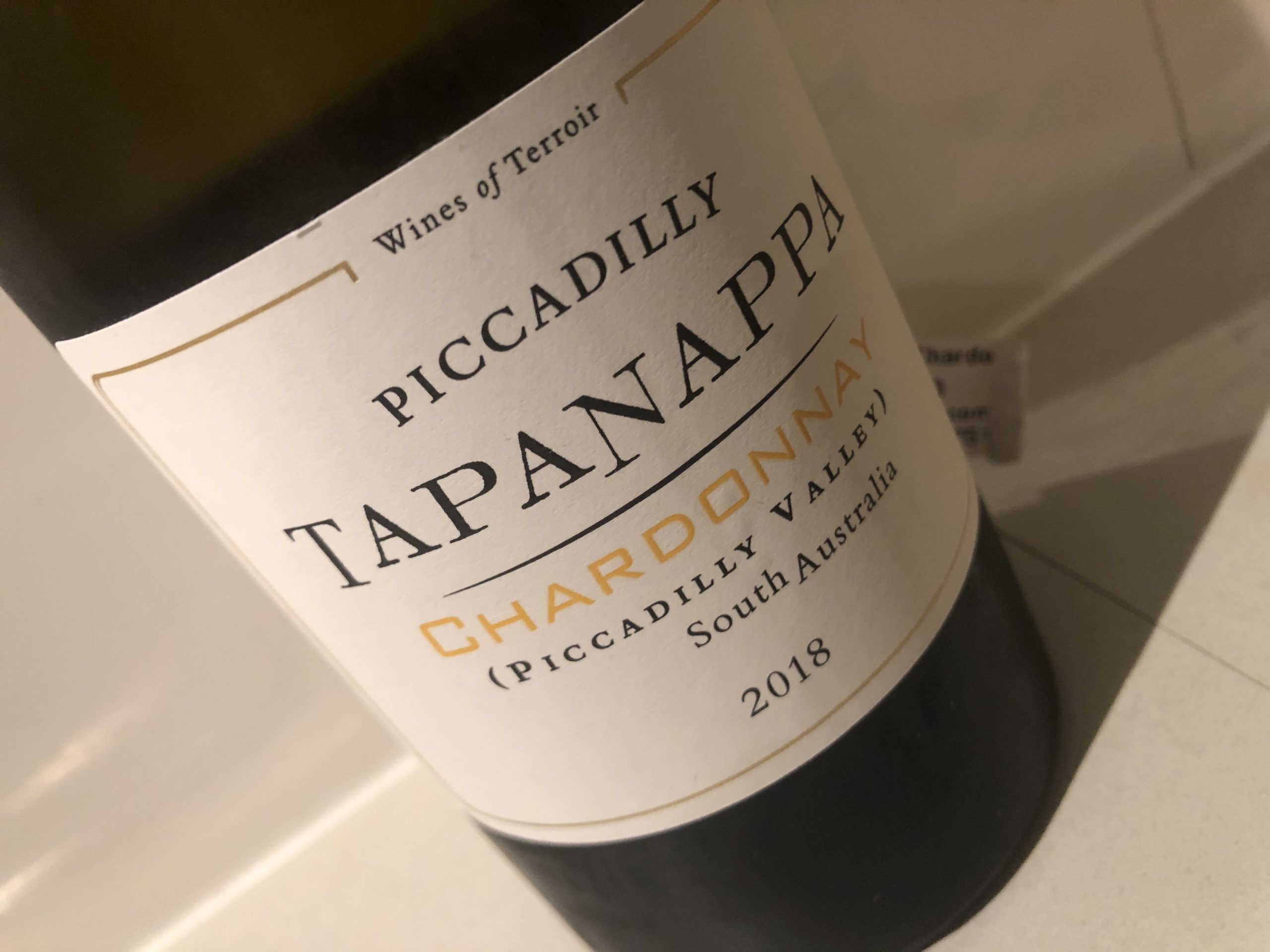 Review: Tapanappa Piccadilly Valley Chardonnay 2018