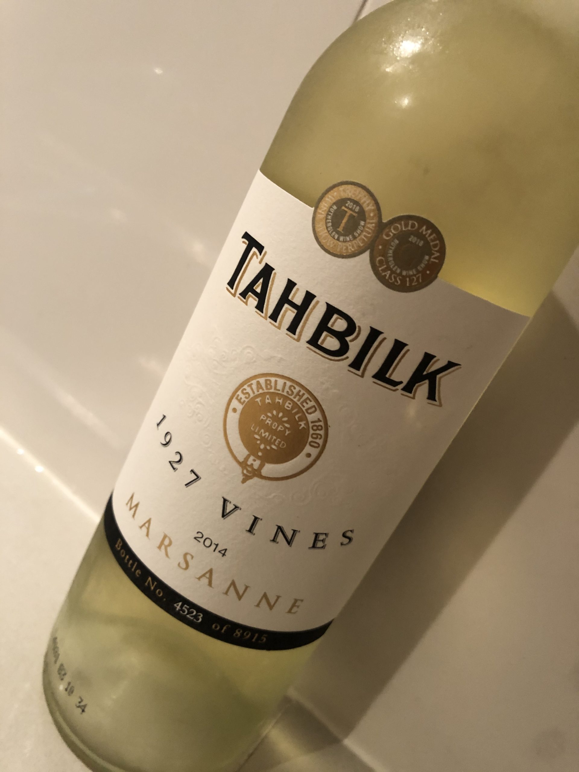 Review: Tahbilk 1927 Vines Marsanne 2014