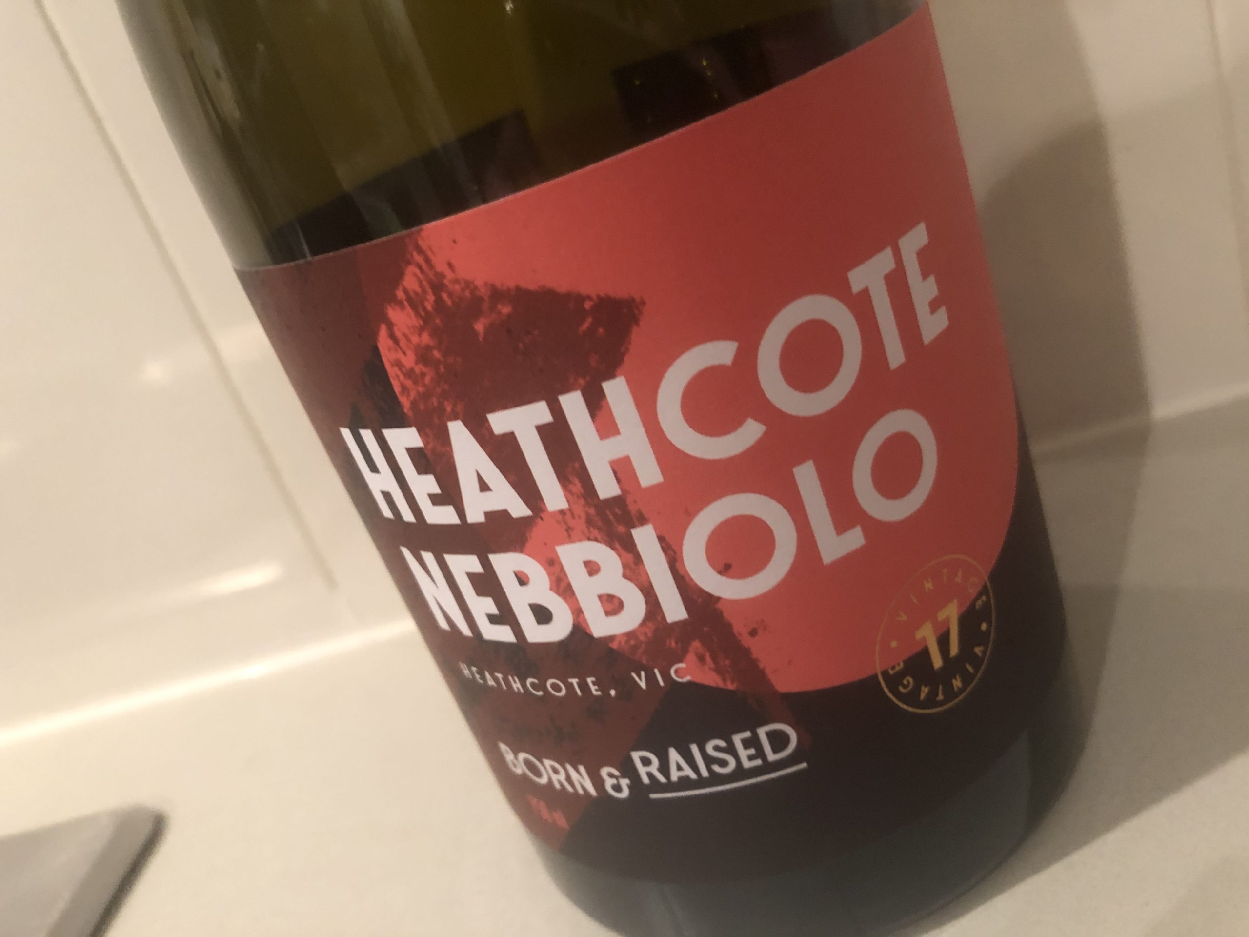 Review: Born & Raised Heathcote Nebbiolo 2017