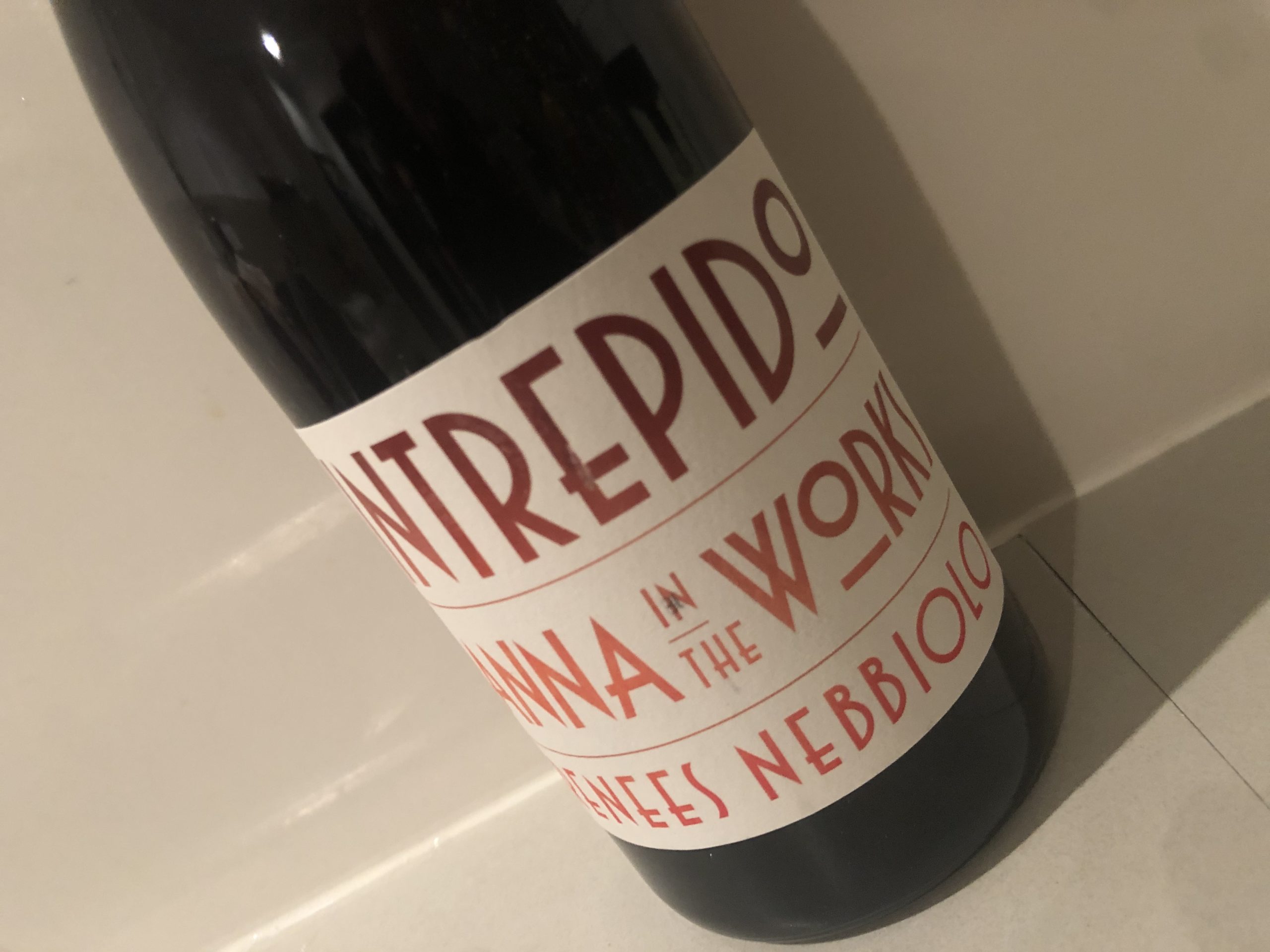 Review: Vino Intrepido Spanna in the Works Nebbiolo 2019